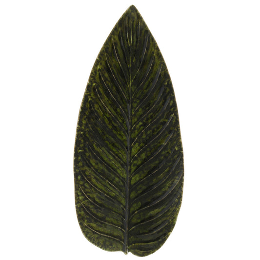 Costa Nova Riviera Forets Strelizia Leaf Plate - 398x172mm (Box of 2)
