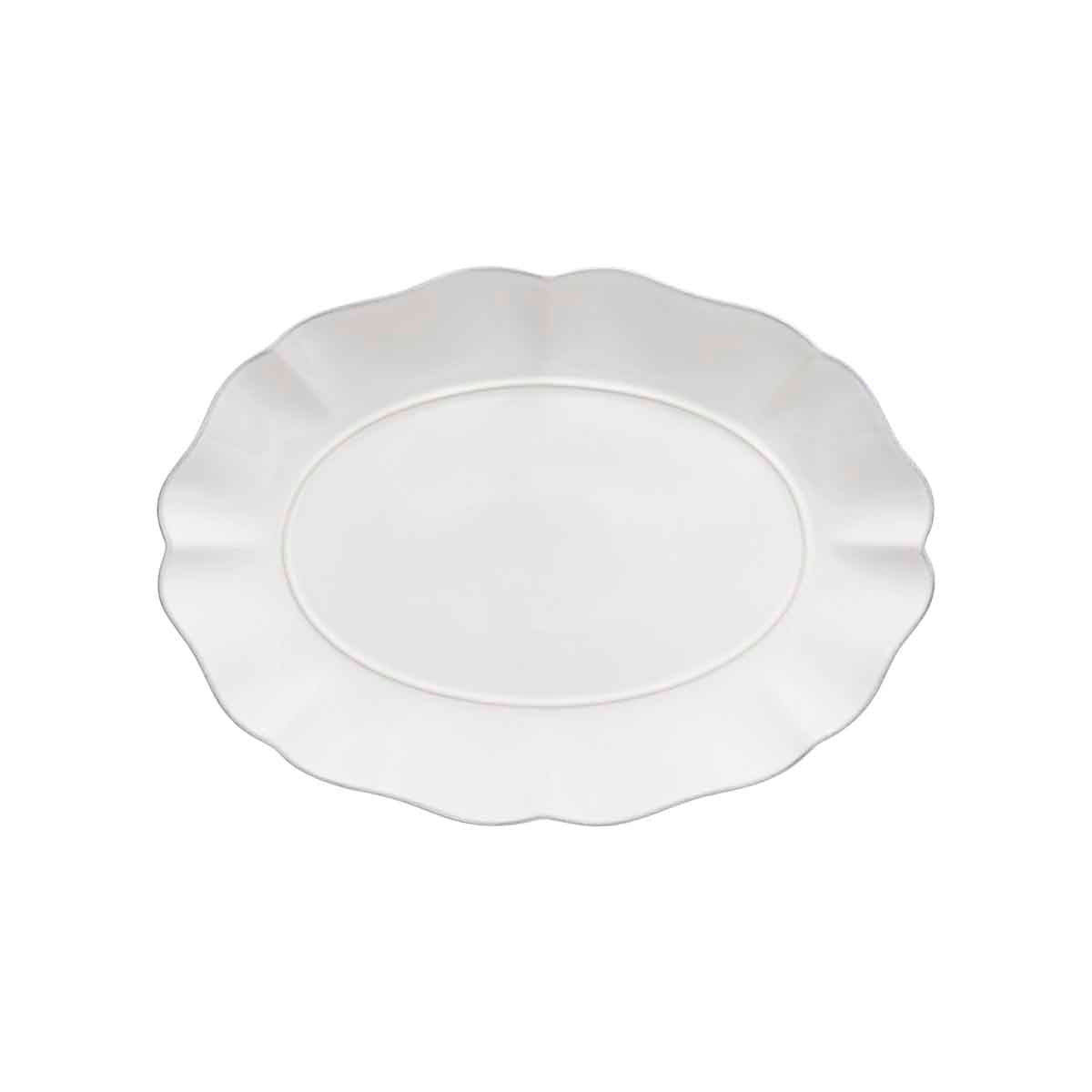 Costa Nova Rosa Branco Oval Platter - 400x288mm
