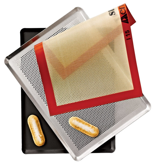 Matfer Bourgeat Aluminium Baking Tray - Perforated, 600x400mm