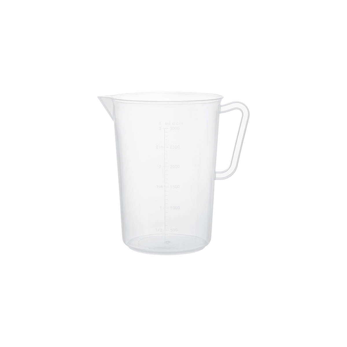 Chef Inox Measuring Jug Scale Polypropylene - 3.0L