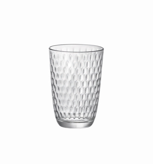 Bormioli Rocco Slot Long Drink - 390ml, Box of 6