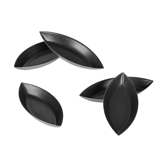 Matfer Bourgeat Exopan Plain Boat Mould - 110mm, Non-Stick, Pack of 12 - Kitchenly