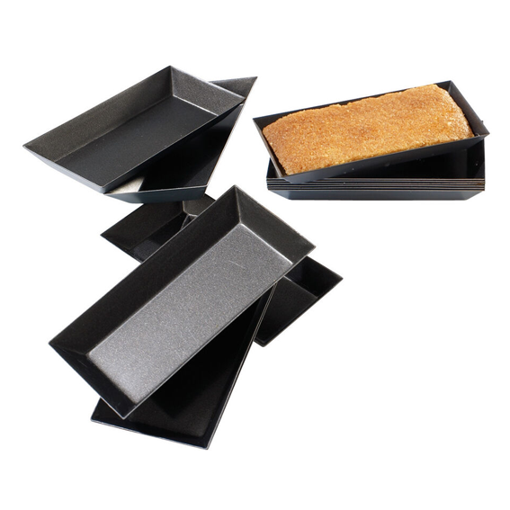 Matfer Bourgeat Exopan Friand Mould - 86mm, Non-Stick,Pack of 25 - Kitchenly