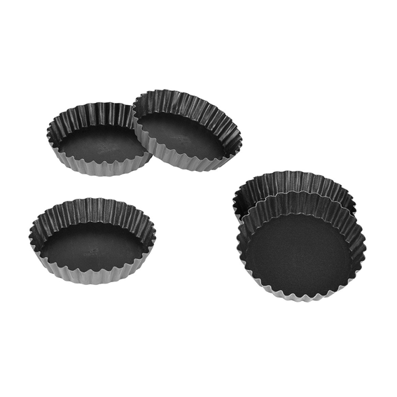 Matfer Bourgeat Exopan Genois Mould - 105mm, Non-Stick,Pack of 12 - Kitchenly