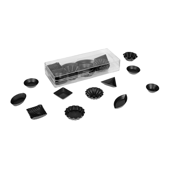 Matfer Bourgeat Exopan Petit Four Moulds - Non-Stick, Set of 50 - Kitchenly