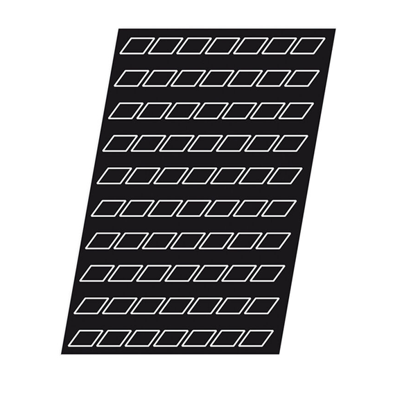 Demarle 1984 70 Lozenge - 60x35x10mm - Kitchenly