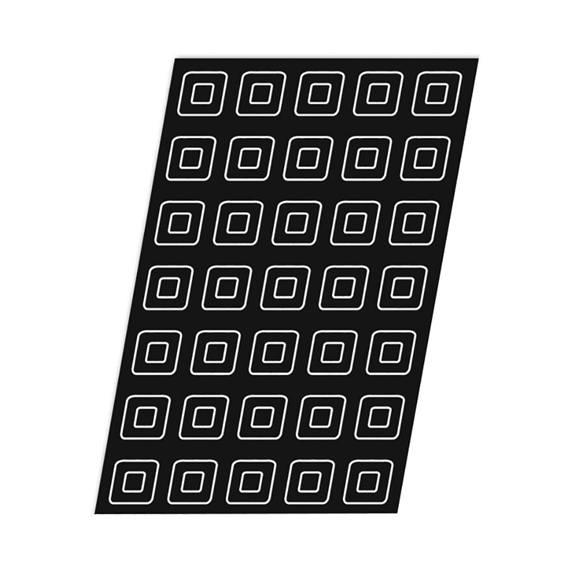 Demarle 1105 35 Savarin Square - 55x55m - Kitchenly