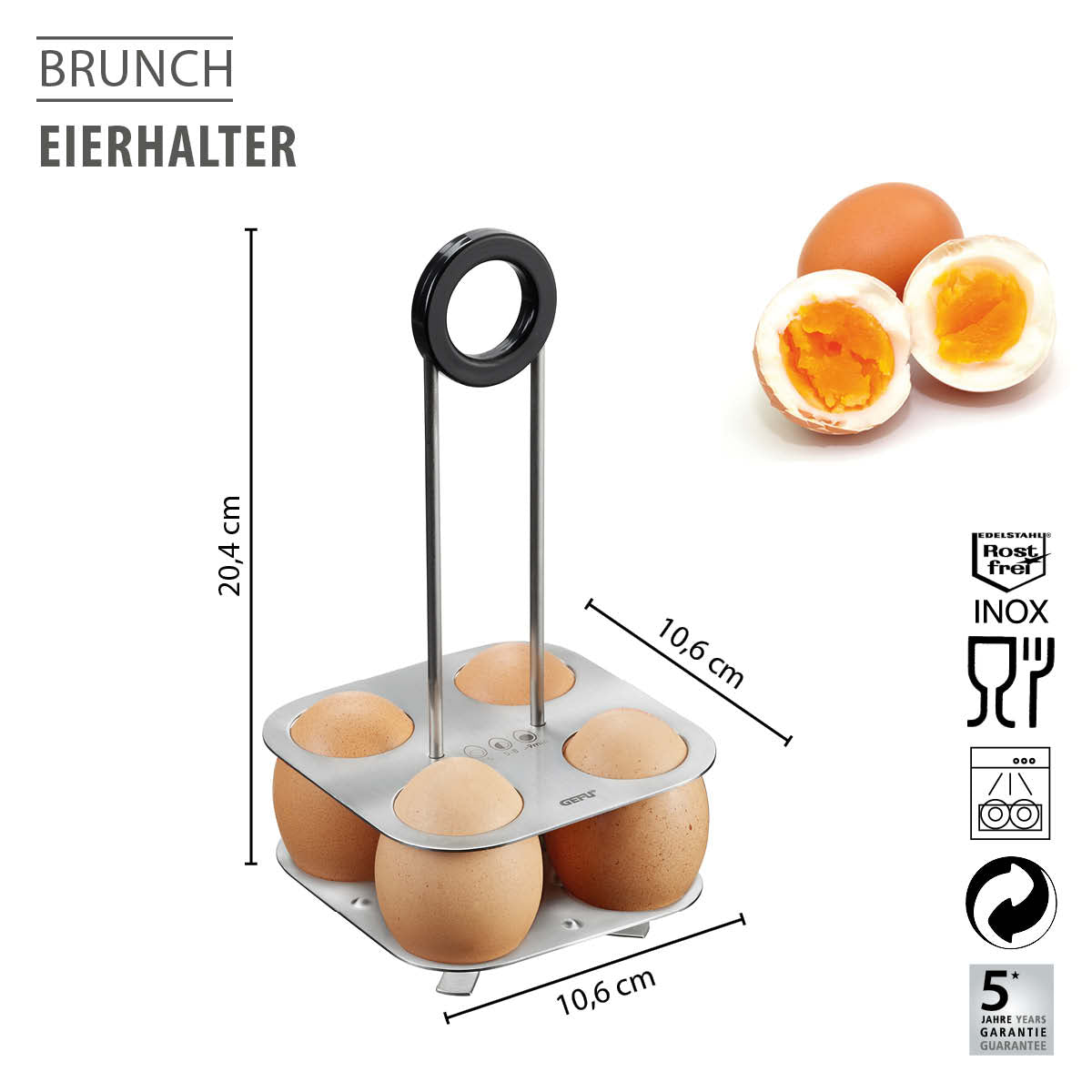 Egg holder BRUNCH