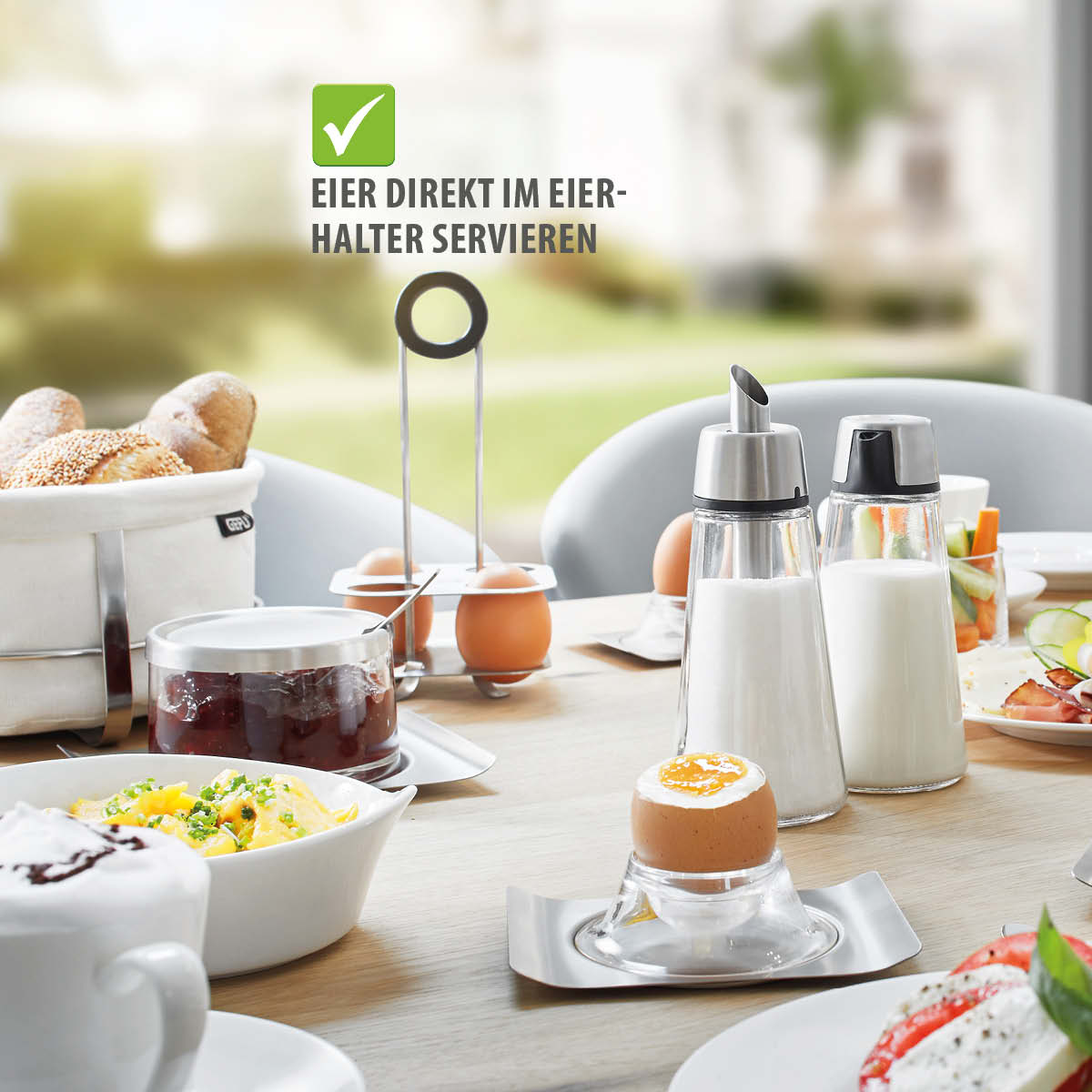 Egg holder BRUNCH