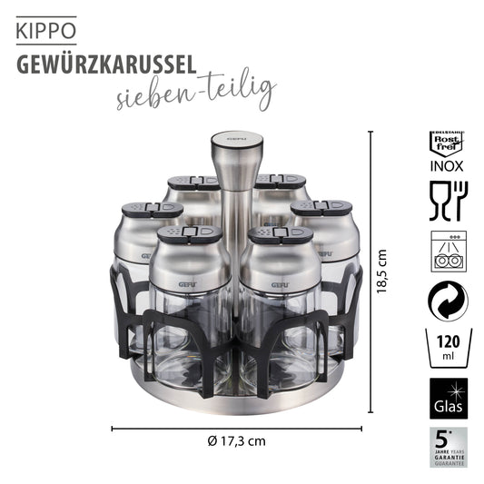 Spice carousel KIPPO, 7 pieces