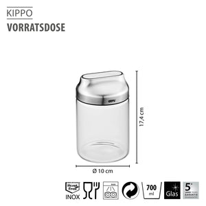Food storage container KIPPO, 700 ml