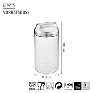 Food storage container KIPPO, 1.000 ml