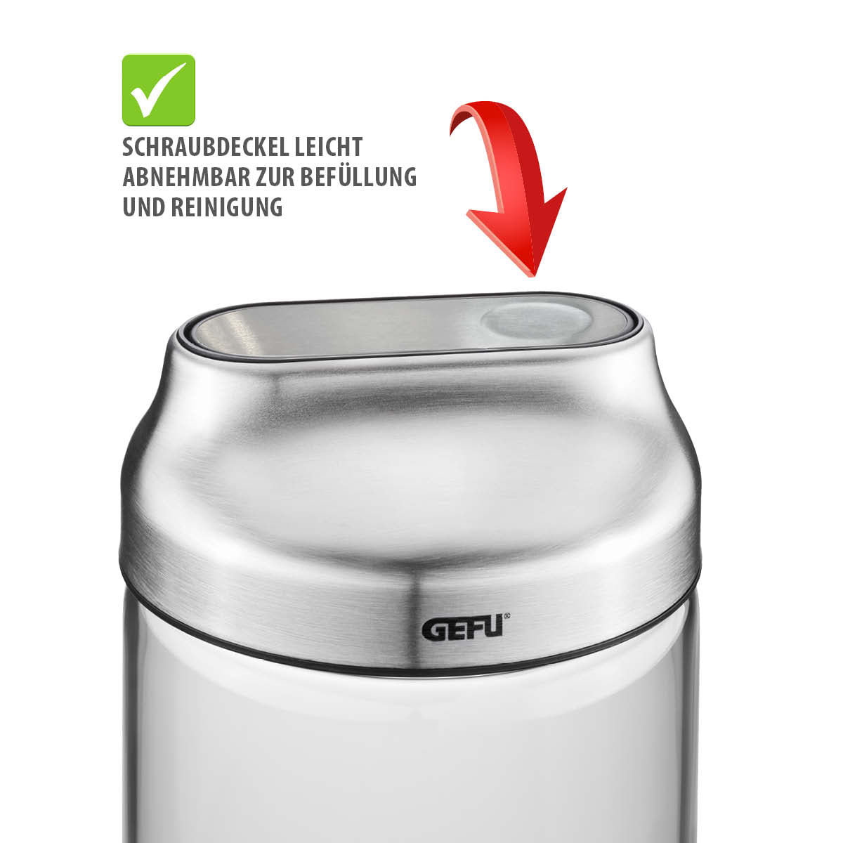 Food storage container KIPPO, 1.000 ml