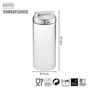 Food storage container KIPPO, 1.300 ml
