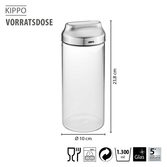 Food storage container KIPPO, 1.300 ml