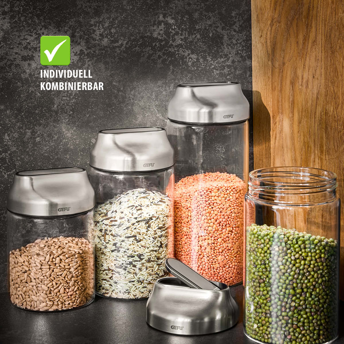 Food storage container KIPPO, 1.300 ml