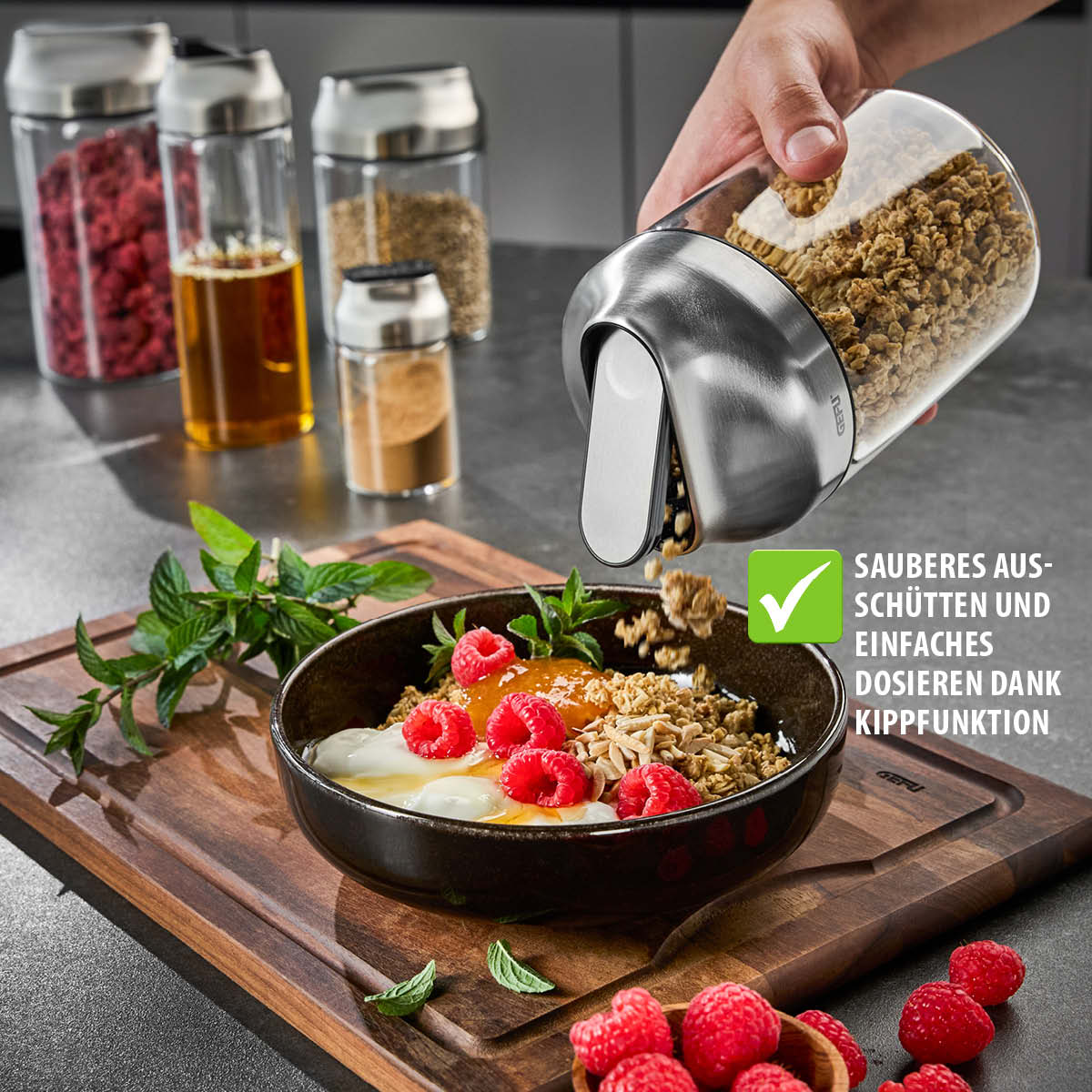 Food storage container KIPPO, 1.300 ml