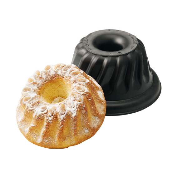 Matfer Bourgeat Exoglass Kouglopf Mould - 95mm, Pack of 6 - Kitchenly