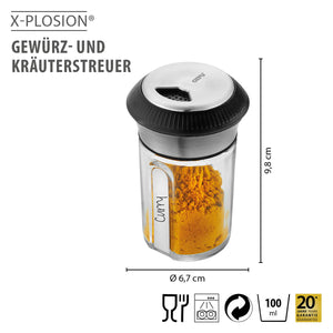 Spice and herb shaker X-PLOSION®