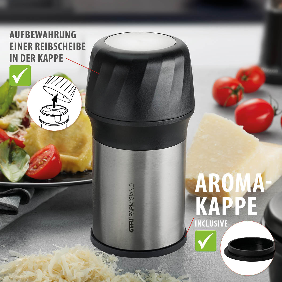 Fine and flake grater PARMIGIANO