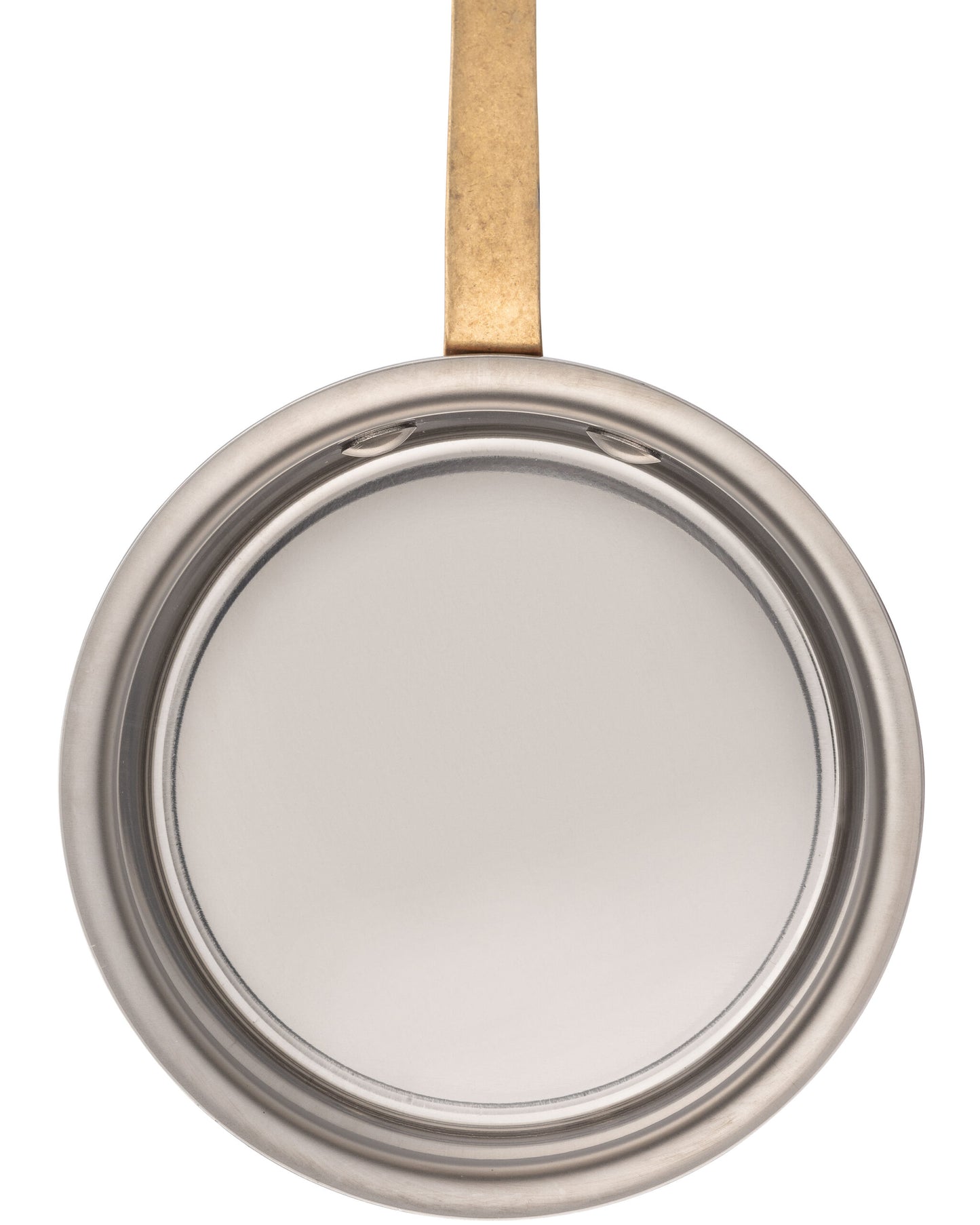 Matfer Bourgeat Copper Sauce Pan - Brass Handle, 90mm