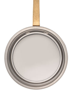 Matfer Bourgeat Copper Sauce Pan - Brass Handle, 90mm