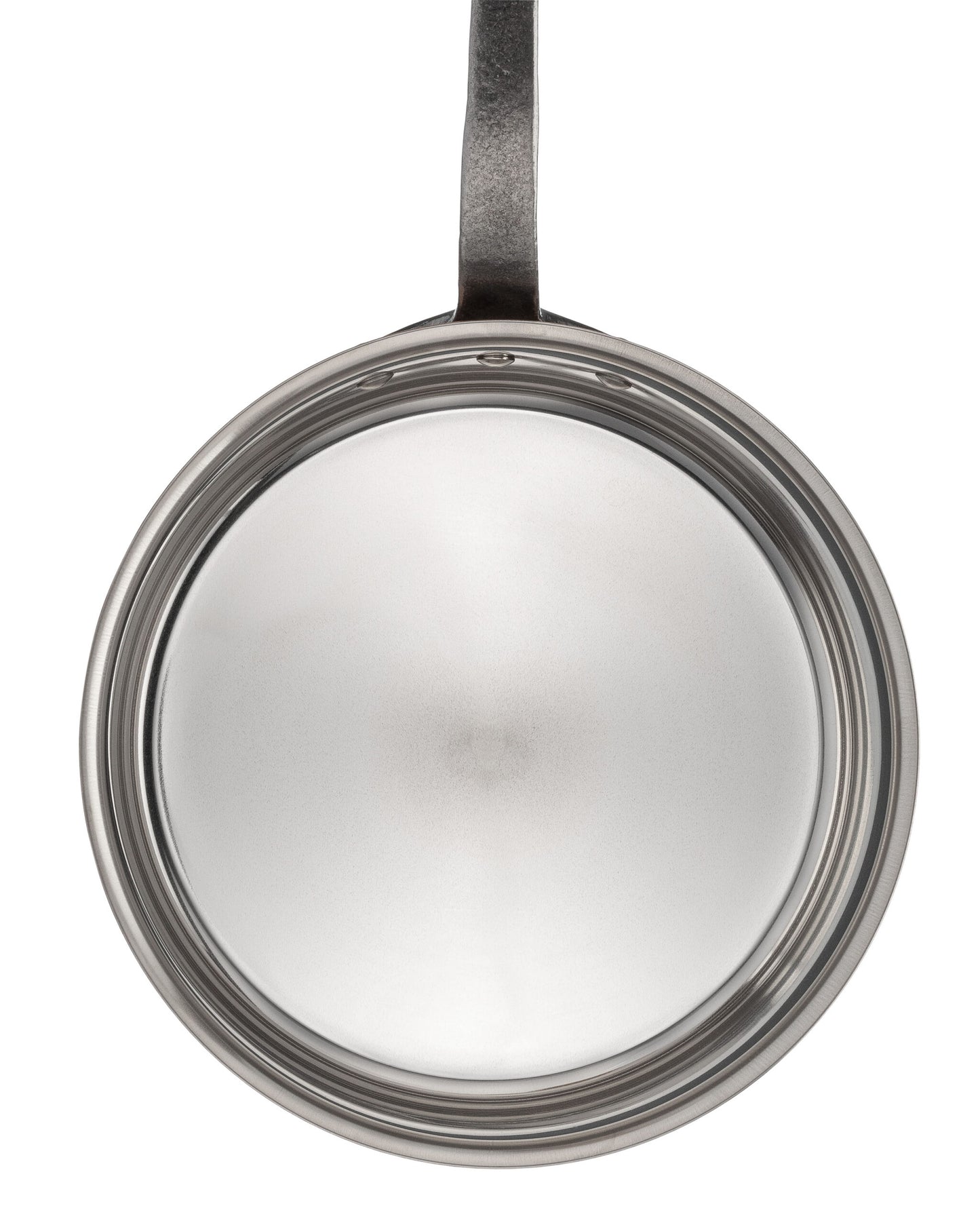 Matfer Bourgeat Copper Saucepan - 240mm, Stainless Steel Interior, Cast Iron Handle