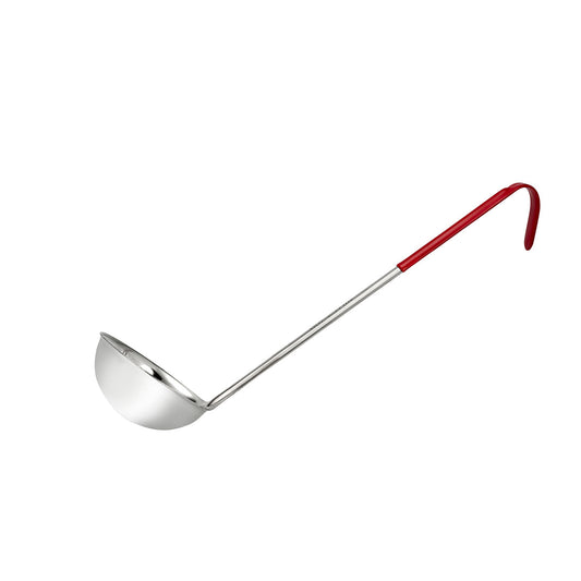 Chef Inox Stainless Steel Ladle - 240ml, Red