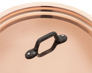 Matfer Bourgeat Copper Lid - 140mm, Cast Iron Handle