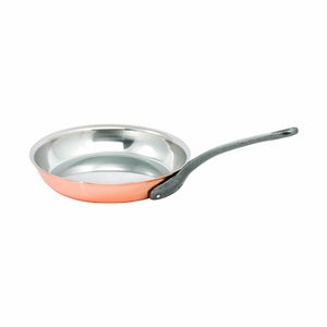 Matfer Bourgeat Frypan 280mm Copper & Stainless Steel with Cast Iron Handle