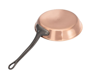 Matfer Bourgeat Frypan 280mm Copper & Stainless Steel with Cast Iron Handle