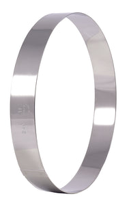 Matfer Bourgeat Stainless Steel Cake Ring - 220x35mm