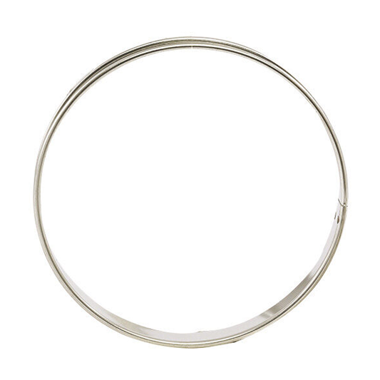 Matfer Bourgeat Stainless Steel Tart Ring - 160x20mm - Kitchenly