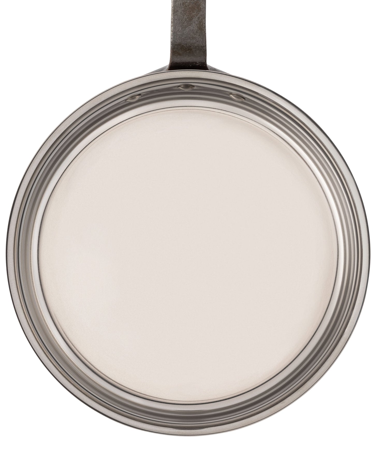 Matfer Bourgeat Copper Saute Pan - 280mm, Stainless Steel Interior, Cast Iron Handle