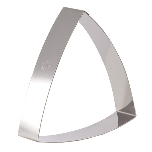 Matfer Bourgeat Stainless Steel Ring ‚Äì 190x40mm, Convex Tri - Kitchenly