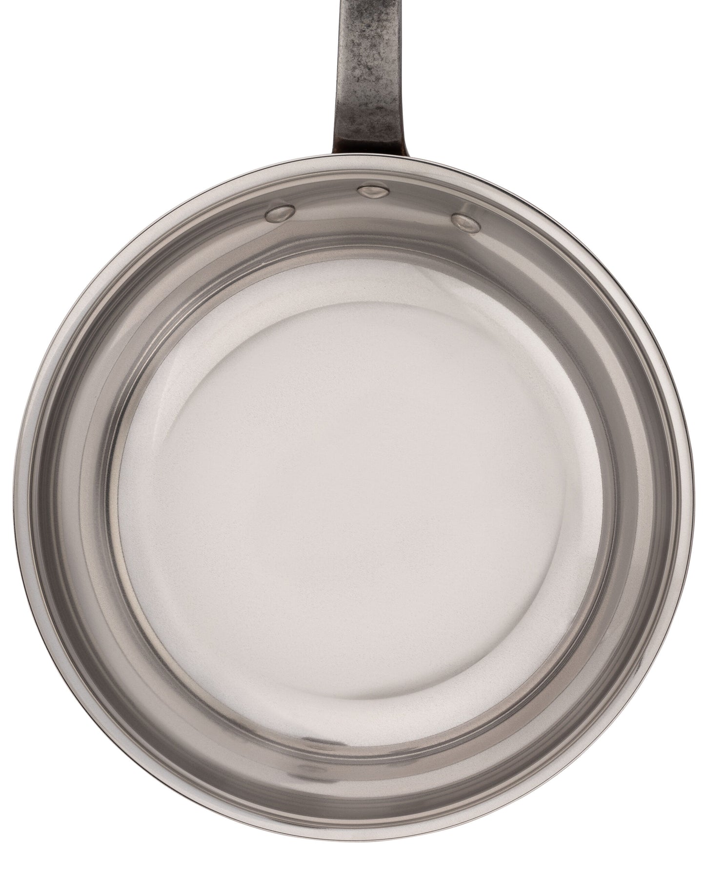 Matfer Bourgeat Copper Sauteuse - 280mm, Stainless Steel Interior, Cast Iron Handle