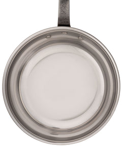 Matfer Bourgeat Copper Sauteuse - 280mm, Stainless Steel Interior, Cast Iron Handle