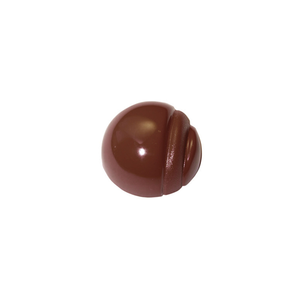 Matfer Bourgeat Chocolate Mould 28 Striped Hemisphere - Kitchenly
