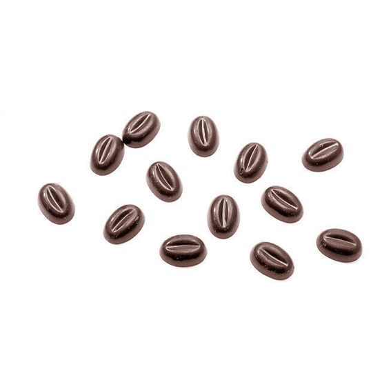 Matfer Bourgeat Chocolate Mould 104 Coffee Bean - Kitchenly