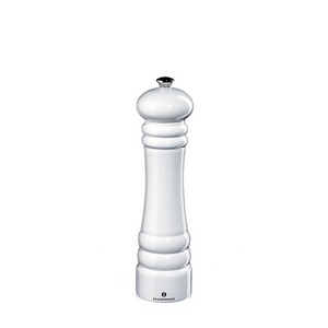 Zassenhaus Berlin Pepper Mill 24cm Beech Glossy White