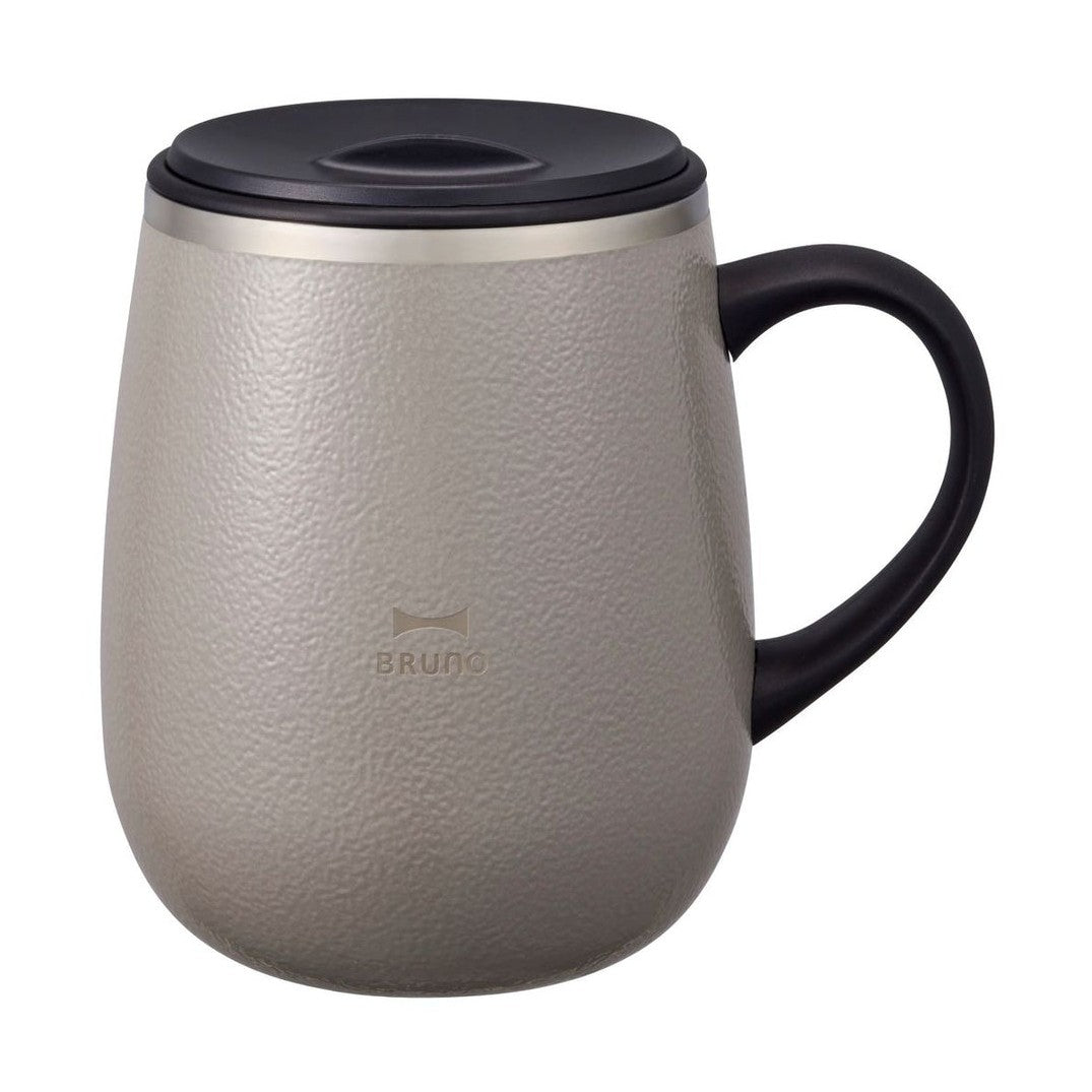 Bruno Stainless Mug Short With Lid 460 ml