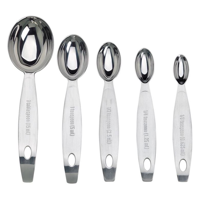 Cuisipro – 5pc Stainless Steel Measuring Spoons set