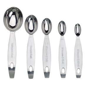 Cuisipro – 5pc Stainless Steel Measuring Spoons set