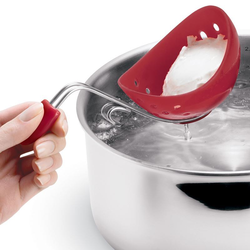 Cuisipro – Egg Poacher Set of 2 Red