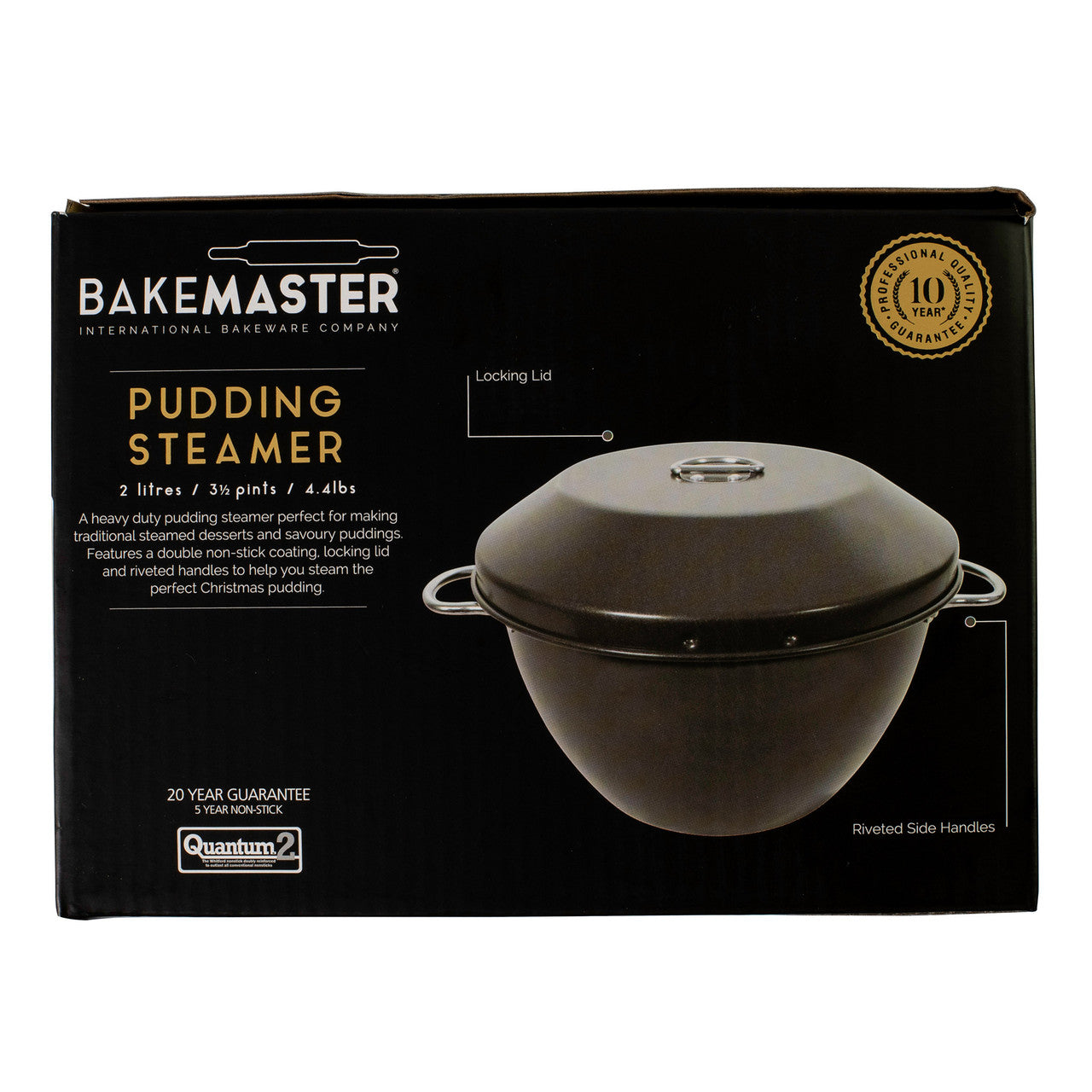 Pudding Steamer, 2 Litre - Non-stick