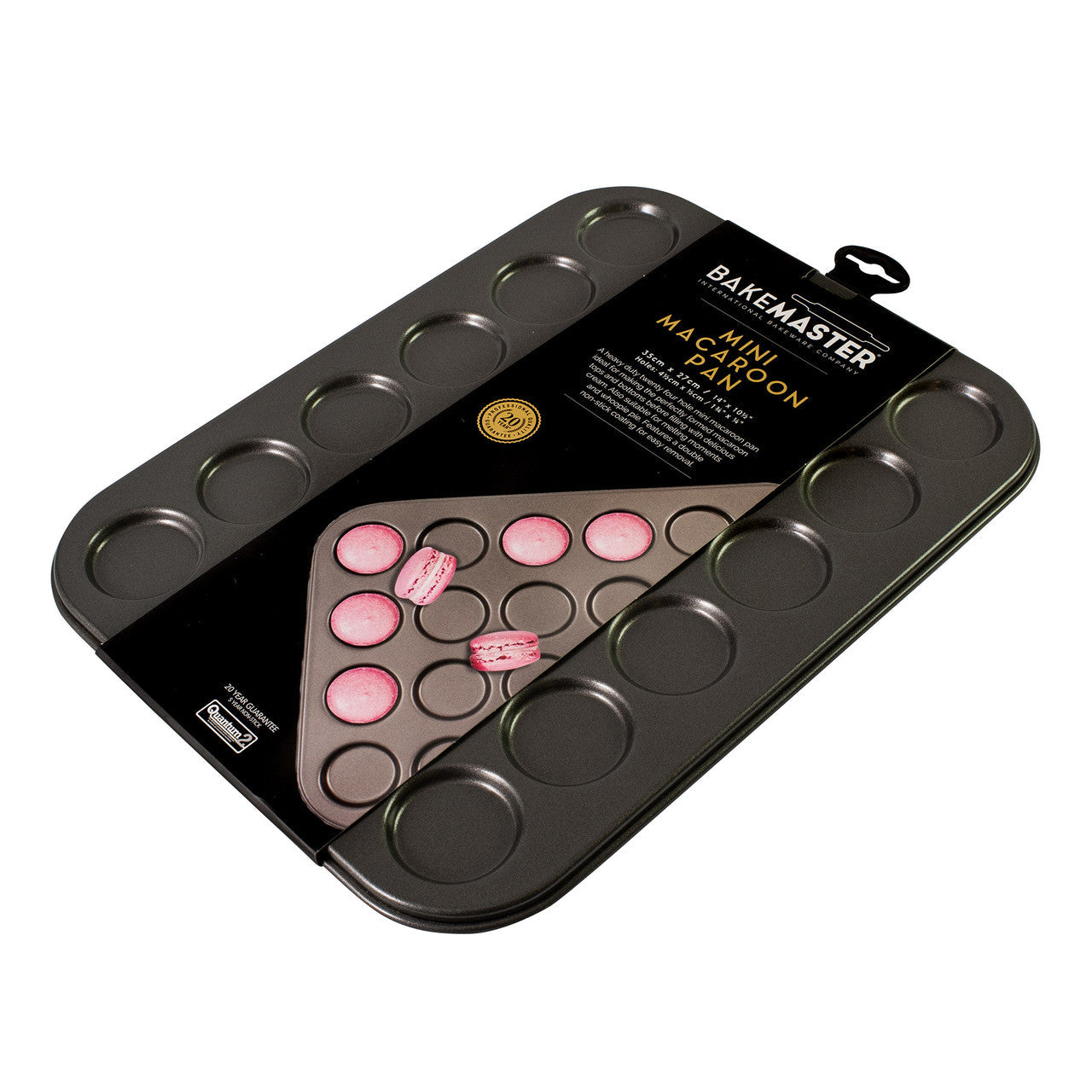 24 Cup Mini Macaroon Pan, 35 x 27cm - Non-stick