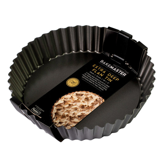 Loose Base Rnd Deep Flan/Quiche Pan, 25Ø x 5.5cm - Non-stick