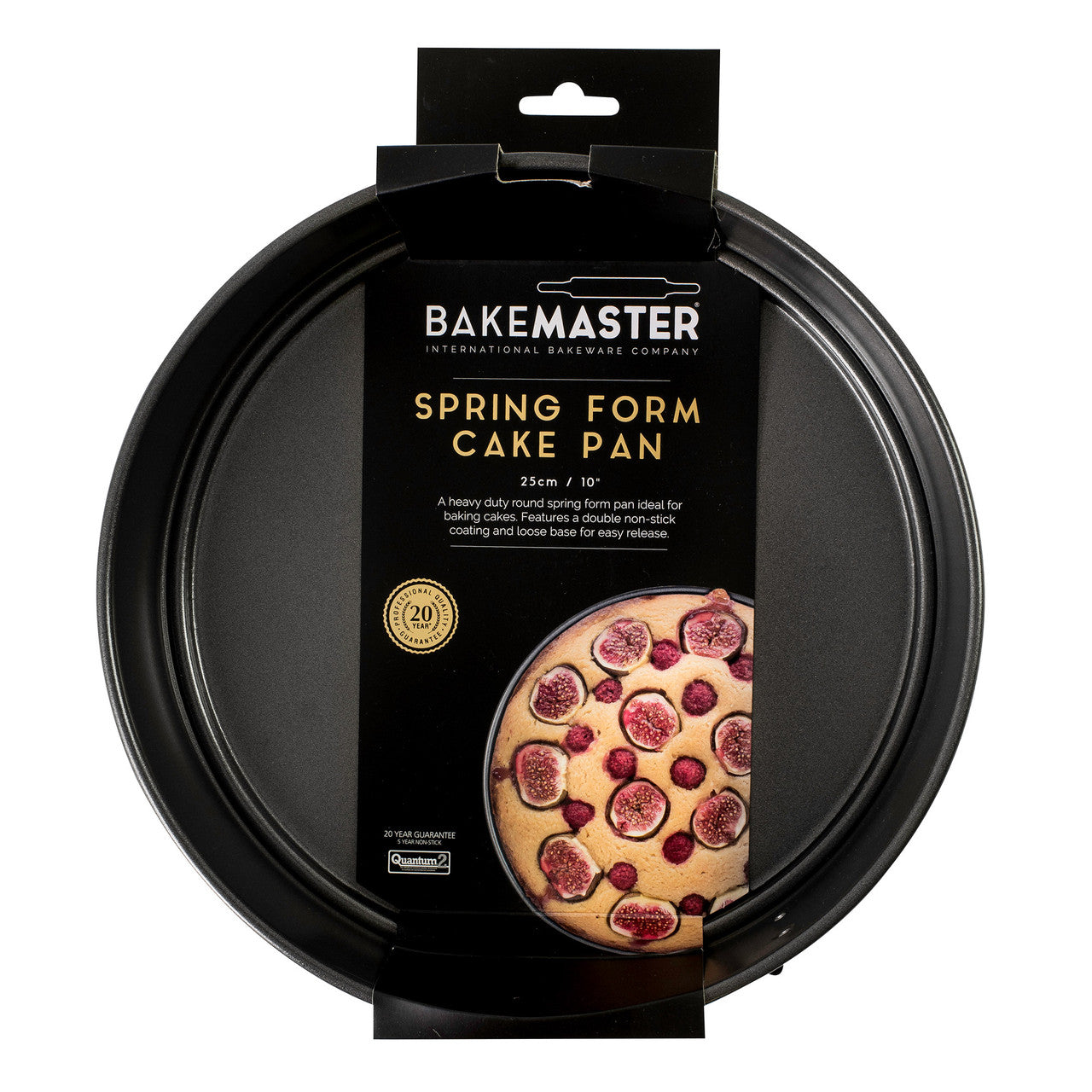 Springform Rnd Cake Pan, 25Ø x 6cm - Non-stick