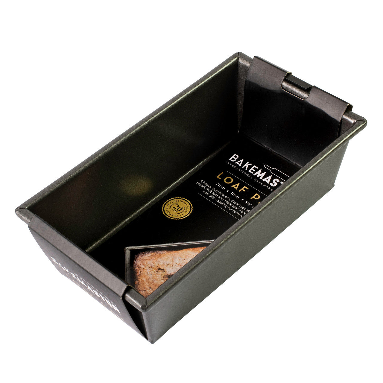 Box Sided Loaf Pan, 21 x 11 x 7cm - Non-stick