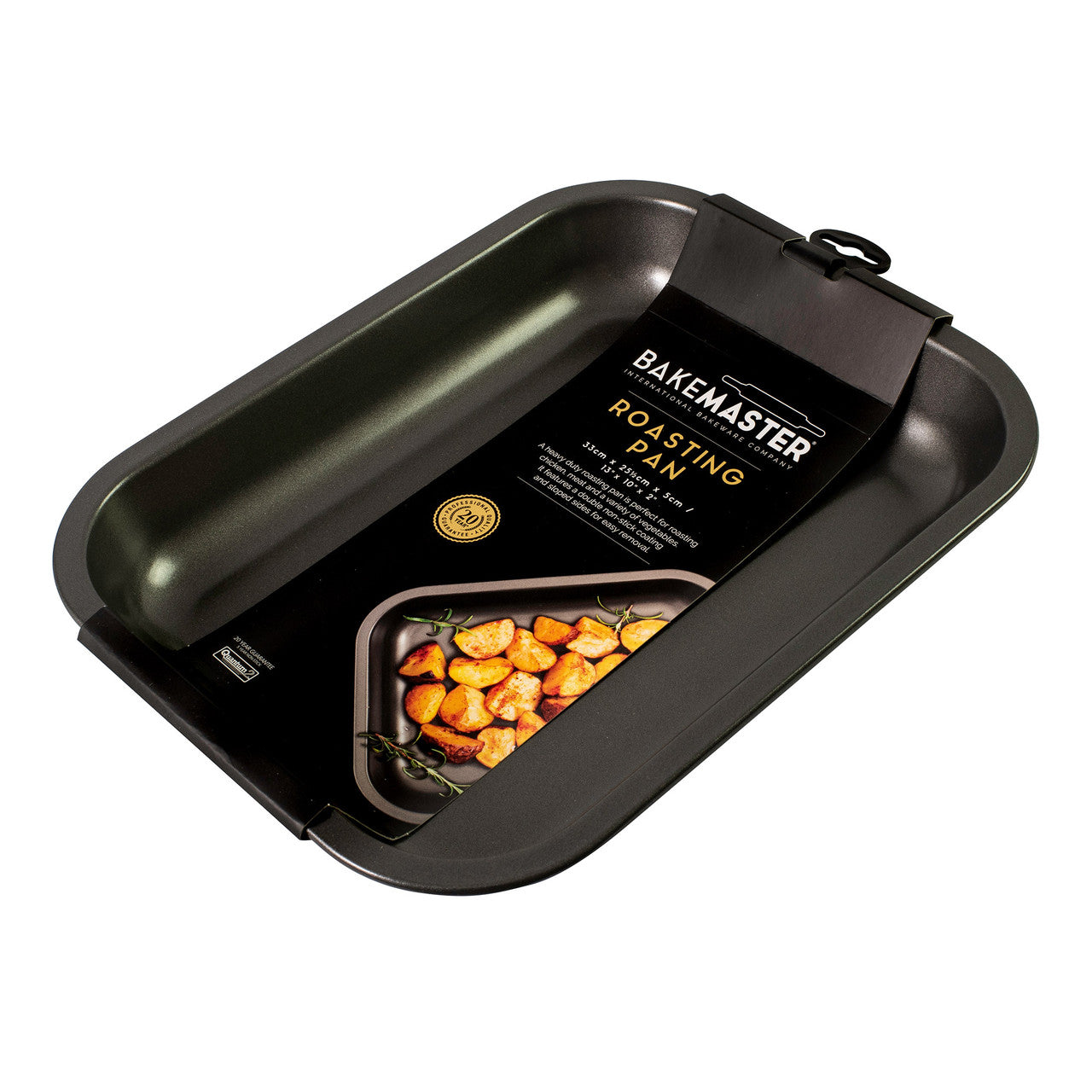 Medium Roasting Pan, 33 x 25.5 x 5cm - Non-stick